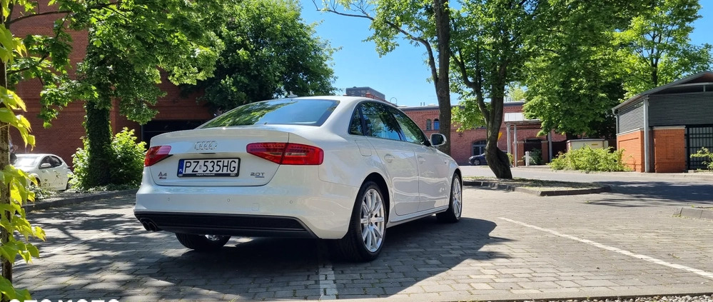 Audi A4 cena 59500 przebieg: 161199, rok produkcji 2012 z Kosów Lacki małe 106